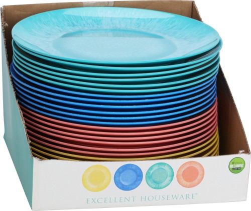 Assiette, 25 cm, set de 4