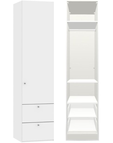Armoire 1 porte, 51,6x220 cm
